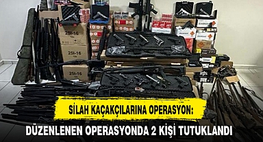 SİLAH KAÇAKÇILARINA OPERASYON: