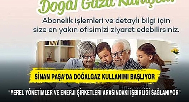 Sinan Paşa ilçesini sevindiren haber geldi