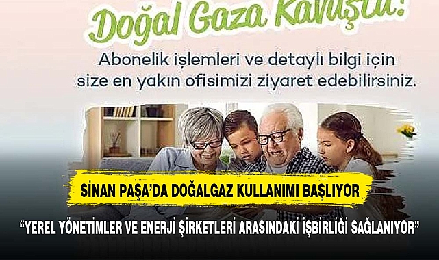 Sinan Paşa ilçesini sevindiren haber geldi