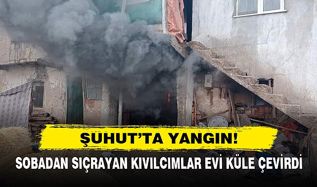 Sobadan Sıçrayan Kıvılcımlar Evi Küle Çevirdi