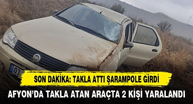 Son Dakika: Takla Attı Şarampole Girdi