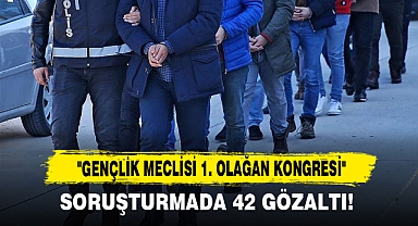 Soruşturmada 42 Gözaltı!