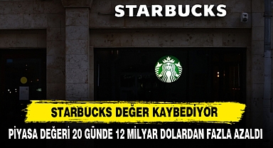 Starbucks Değer Kaybediyor