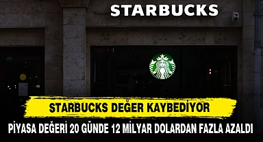 Starbucks Değer Kaybediyor
