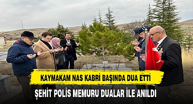 Sultandağlı Şehit Polis Memuru Kabri Başında Dualar İle Anıldı