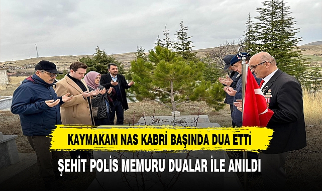 Sultandağlı Şehit Polis Memuru Kabri Başında Dualar İle Anıldı