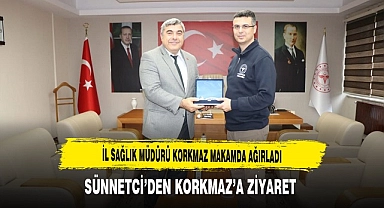 Sünnetci'den Korkmaz'a Ziyaret