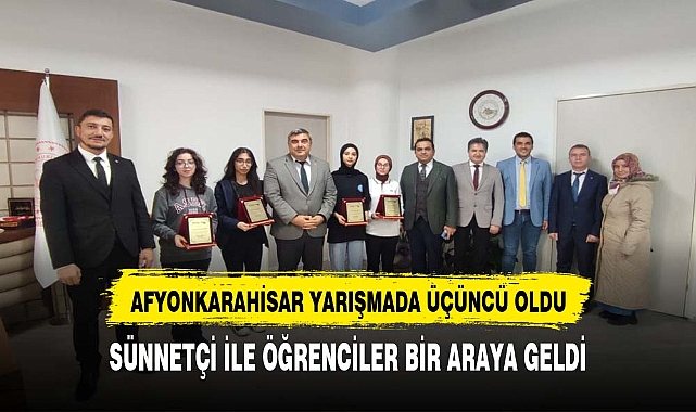 Afyonkarahisar Türkiye Münazara Yarışması'nda dereceye girdi