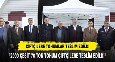 TAKE Projesi Kapsamında 2000 çeşidi 71 ton tohum toprakla buluşacak