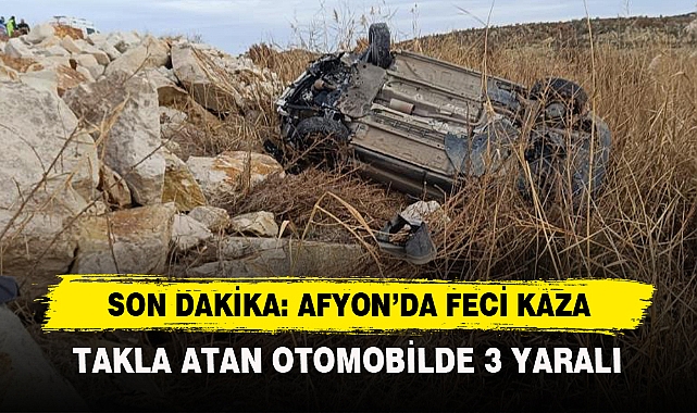 Takla Atan Otomobilde 3 Yaralı
