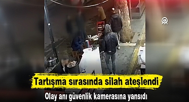 Tartışma sırasında silah ateşlendi