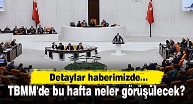 TBMM'de bu hafta neler görüşülecek?