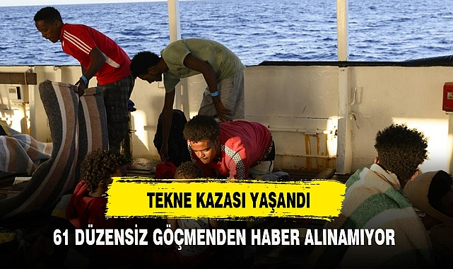 TEKNE KAZASI YAŞANDI