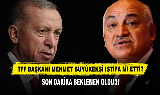 TFF Başkanı Mehmet Büyükekşi İstifa Mı Etti?