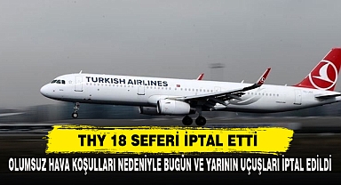 Thy 18 Seferi İptal Etti