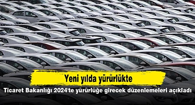 Ticaret Bakanlığı 2024'te yürürlüğe girecek düzenlemeleri açıkladı