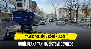 Trafik Polislerinin Gözü Kulağı Mobil Plaka Tanıma Sistemi Devrede