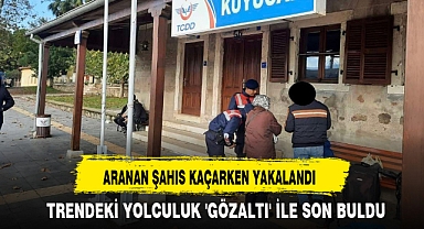 TRENDEKİ YOLCULUK 'GÖZALTI' İLE SON BULDU