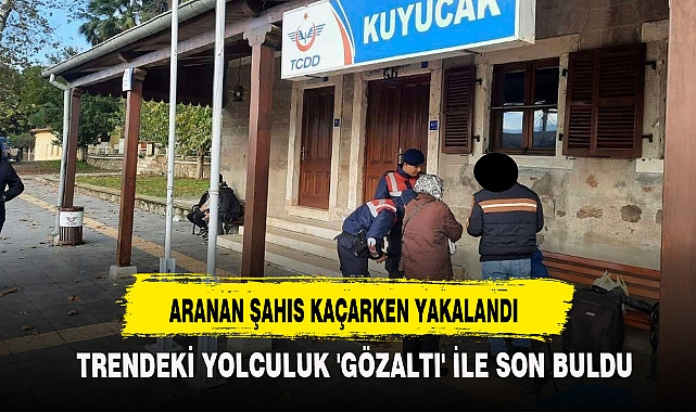 TRENDEKİ YOLCULUK 'GÖZALTI' İLE SON BULDU