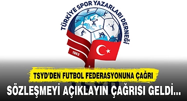 TSYD’DEN FUTBOL FEDERASYONUNA ÇAĞRI