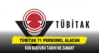 Tübitak 71 Personel Alacak