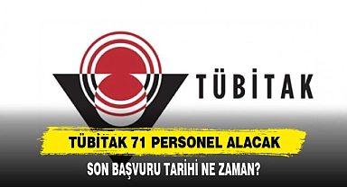 Tübitak 71 Personel Alacak
