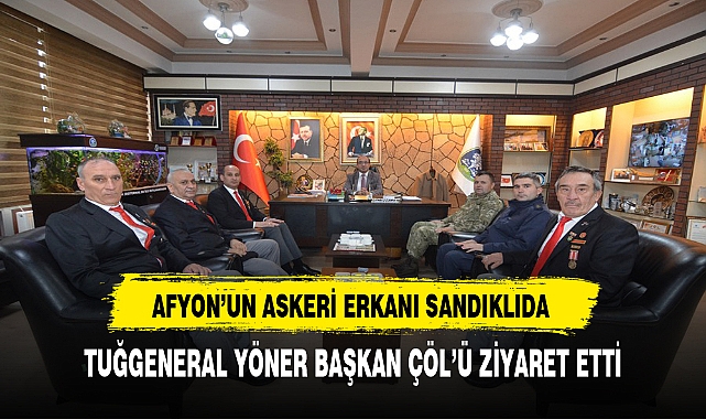 Tuğgeneral Yöner Başkan Çöl'ü Makamında Ziyaret Etti
