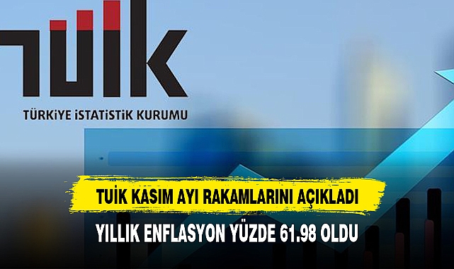 TÜİK kasım ayı enflasyonunu açıkladı