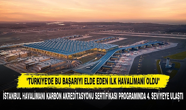 "Türkiye'de Bu Başarıyı Elde Eden İlk Havalimanı Oldu"