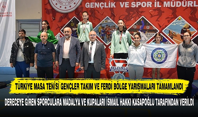 Türkiye Masa Tenisi Gençler Takım Ve Ferdi Bölge Yarışmaları Tamamlandı
