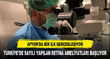 Türkiye'de sayılı merkezde yapılan Retina ameliyatları artık Özel Fuar Hastanesinde