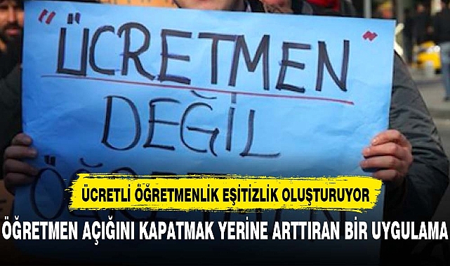 Ücretli öğretmen araştırması