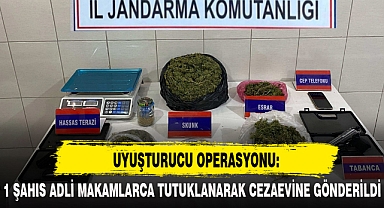 UYUŞTURUCU OPERASYONU: