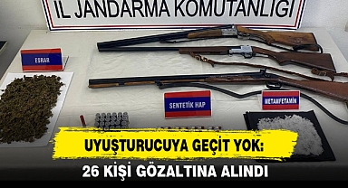 UYUŞTURUCUYA GEÇİT YOK: