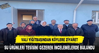 VALİ DOÇ. DR. KÜBRA GÜRAN YİĞİTBAŞI DİNAR İLÇESİNDEKİ KÖYLERİ ZİYARET ETTİ