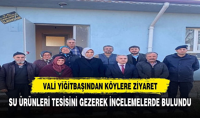 VALİ DOÇ. DR. KÜBRA GÜRAN YİĞİTBAŞI DİNAR İLÇESİNDEKİ  KÖYLERİ ZİYARET ETTİ