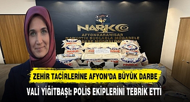 Vali Yiğitbaşı: Polis Ekiplerini Tebrik Etti