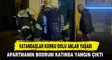 VATANDAŞLAR KORKU DOLU ANLAR YAŞADI