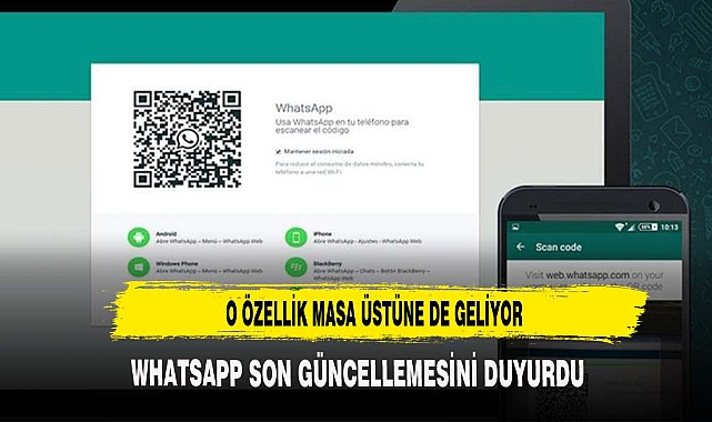 WHATSAPP O ÖZELLİĞİ PC'LERE GETİRİYOR