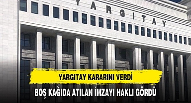 Yargıtay, boş kağıda atılan imza ile kiracının tahliyesini hukuka uygun buldu