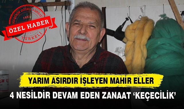 Yarım Asırdır İşleyen Mahir Eller