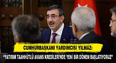 “Yatırım Taahhütlü Avans Kredileri'nde Yeni Bir Dönem Başlatıyoruz”