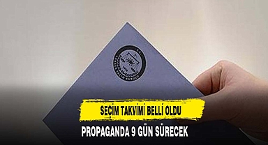 Yerel seçim takvimi belli oldu