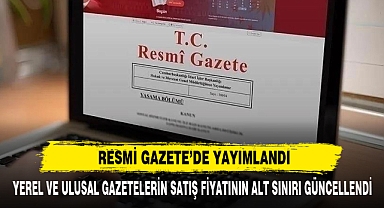 Yerel Ve Ulusal Gazetelerin Satış Fiyatının Alt Sınırı Güncellendi