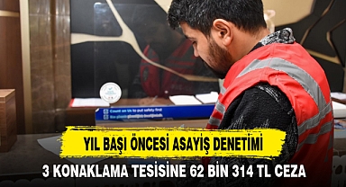 YIL BAŞI ÖNCESİ ASAYİŞ DENETİMİ
