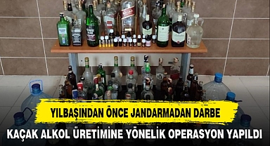 YILBAŞINDAN ÖNCE JANDARMADAN DARBE