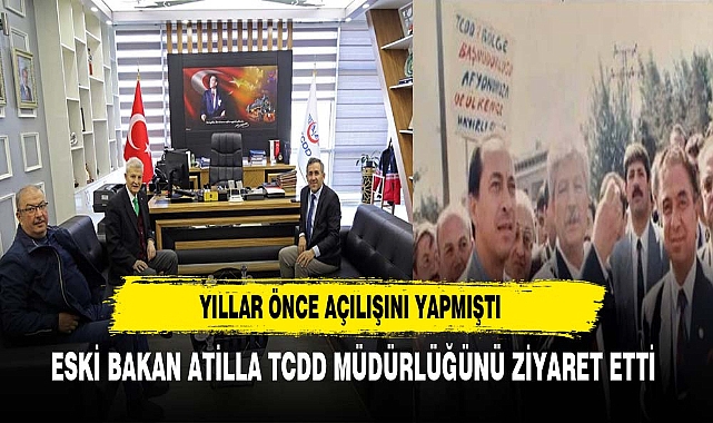 Yıllar Önce Açılışını Yapmıştı. Eski Bakan İsmet Atilla Yıllar Sonra Ziyaret Etti