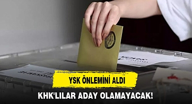 YSK ÖNLEMİNİ ALDI