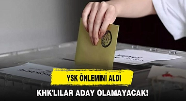 YSK ÖNLEMİNİ ALDI