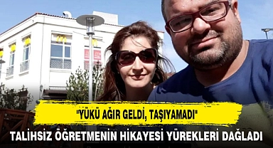 "YÜKÜ AĞIR GELDİ, TAŞIYAMADI"